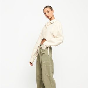 Lioness VENETIAN CROP SHIRT